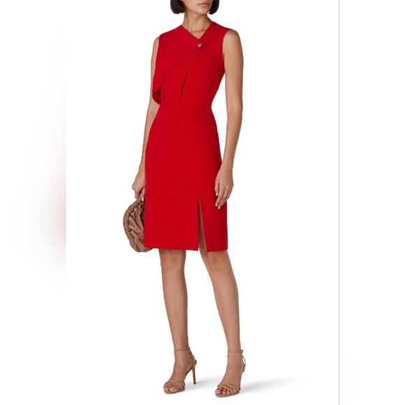 JASON WU$250 Front Snap Sheath Dress